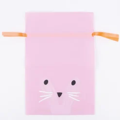 Rico Design Geschenktüte Hase rosa 20x30cm