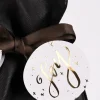 Rico Design Geschenktüte Merry Christmas klein schwarz gold 20x30cm