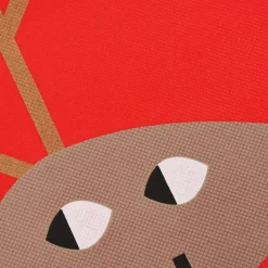 Rico Design Geschenktüte Rentier groß rot 30x45cm