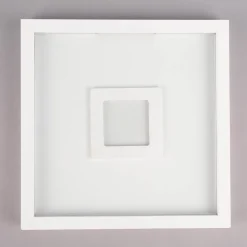 Rico Design Gästebuch Rahmen Holz weiß 20x20x2cm