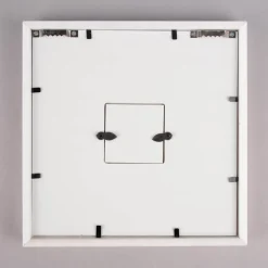 Rico Design Gästebuch Rahmen Holz weiß 20x20x2cm