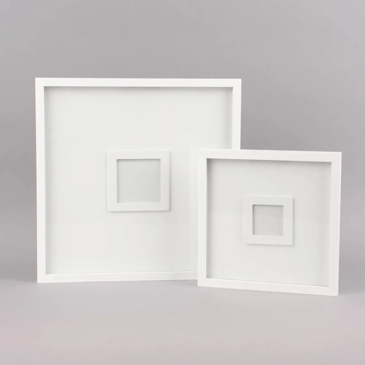 Rico Design Gästebuch Rahmen Holz weiß 20x20x2cm