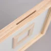 Rico Design Gästebuch Rahmen Holz natur 20x20x2cm