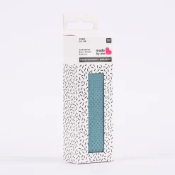 Rico Design Gurtband uni rauchblau 2m Breite: 4cm
