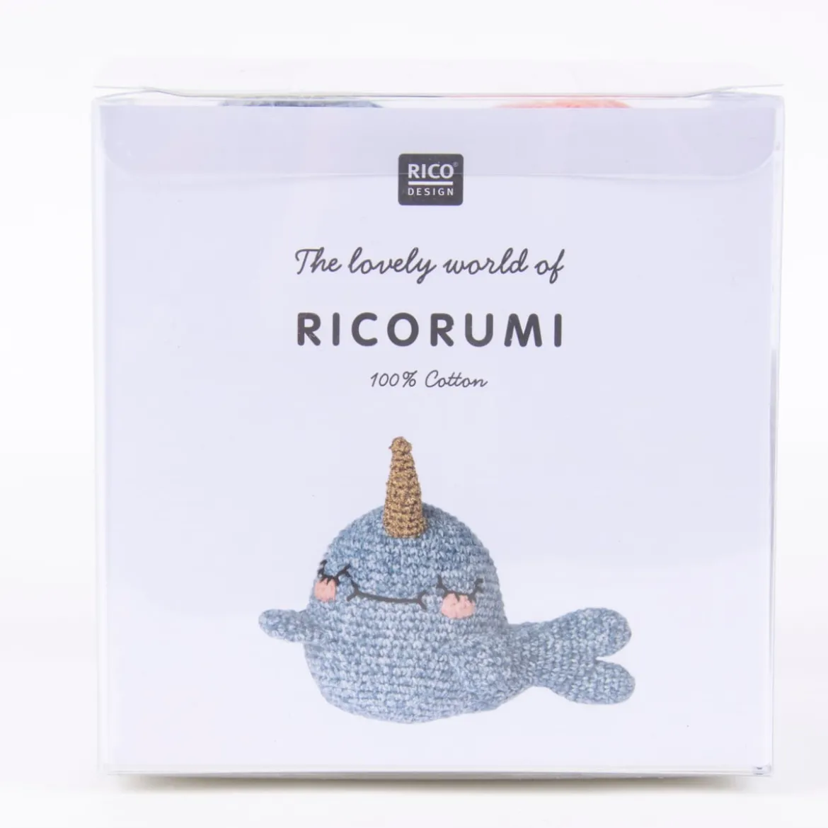 Rico Design Häkelset Ricorumi Animals Narwal mehrteilig