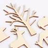 Rico Design Holzdeko-Set Waldtiere groß 6teilig naturbelassen