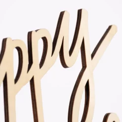 Rico Design Holzschriftzug magnetisch Happy Place 25x20cm