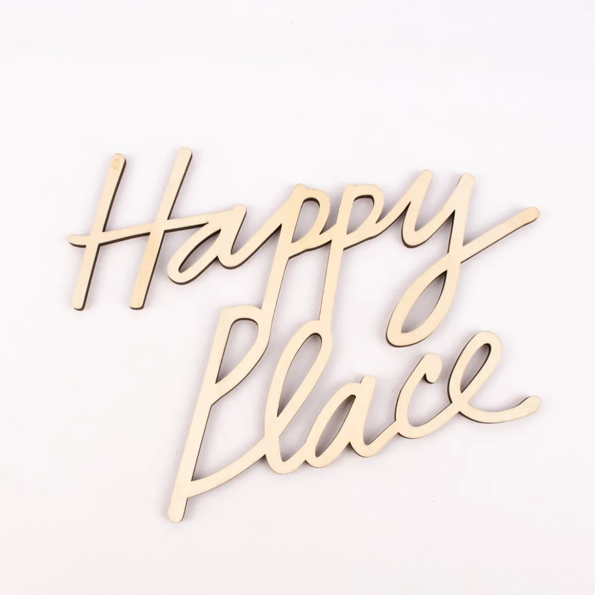 Rico Design Holzschriftzug magnetisch Happy Place 25x20cm