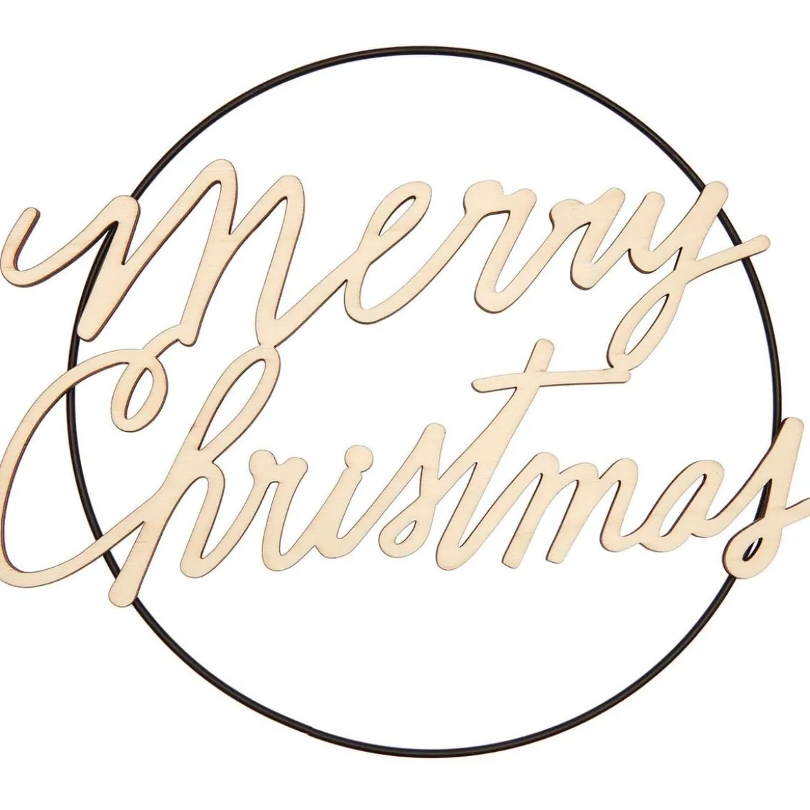 Rico Design Holzschriftzug magnetisch Merry Christmas 29x15,5cm