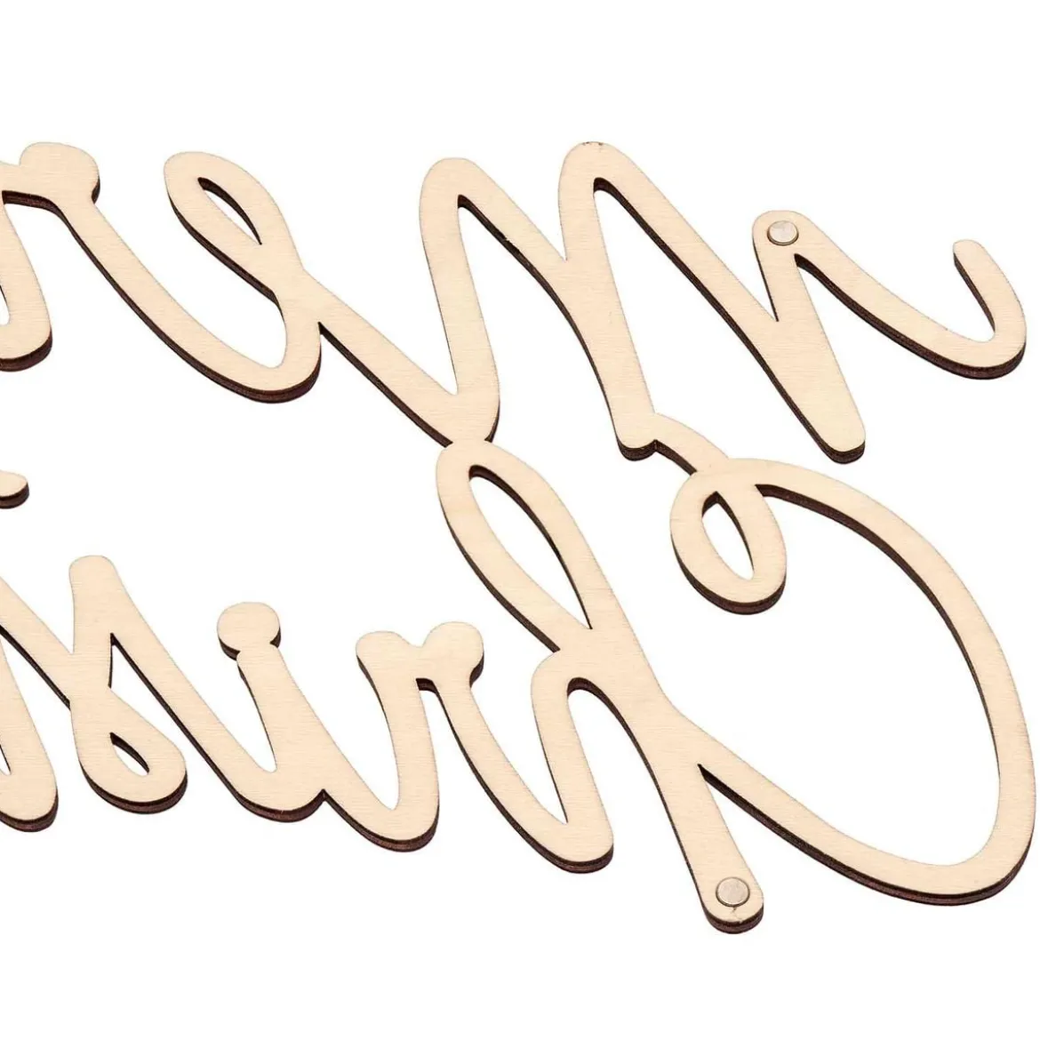 Rico Design Holzschriftzug magnetisch Merry Christmas 29x15,5cm