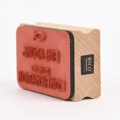 Rico Design Holz-Stempel Einladung zu meiner Konfirmation