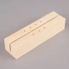 Rico Design Holzständer für Metallringe und Postkarten Holz natur 18x5x4cm