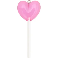 Rico Design itoshii Herzlolli Anhänger rosa 29x71x6mm (BxLxT)