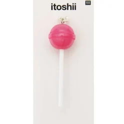 Rico Design itoshii Lolli Anhänger pink 18x60mm (BxL)