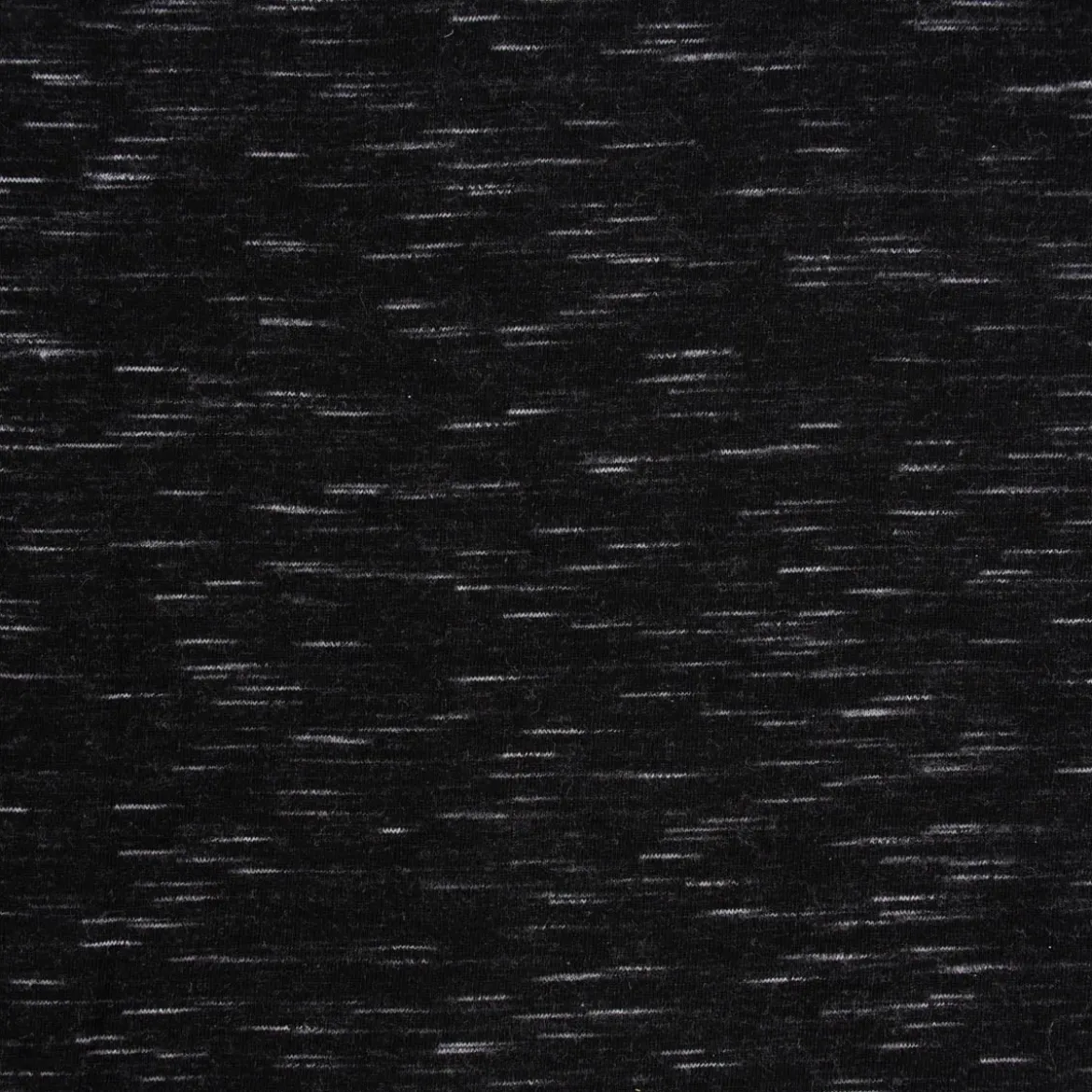 Rico Design Jersey Stoffabschnitt meliert schwarz weiß 80x100cm