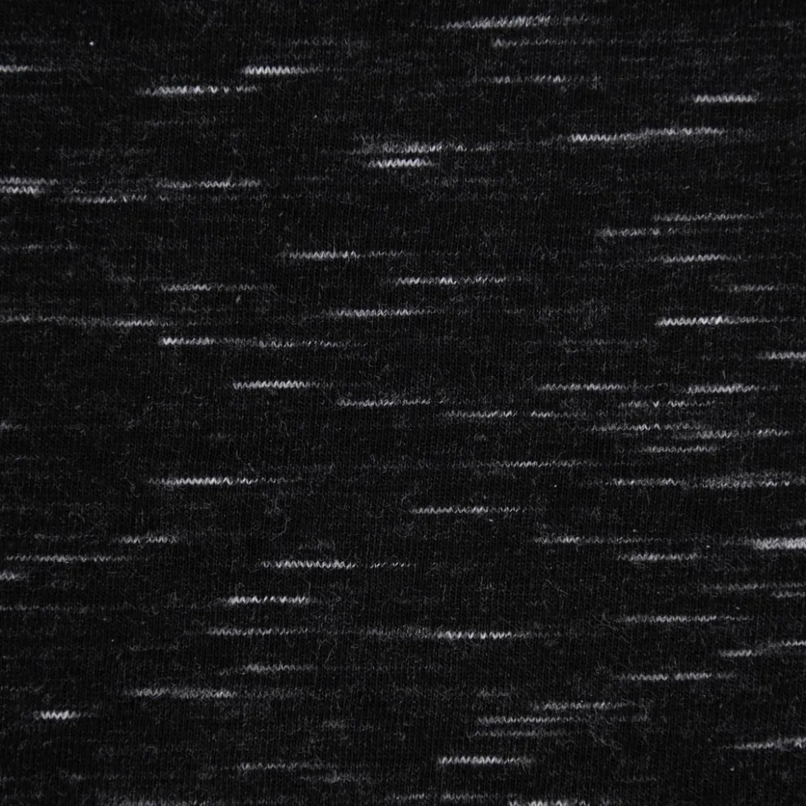 Rico Design Jersey Stoffabschnitt meliert schwarz weiß 80x100cm