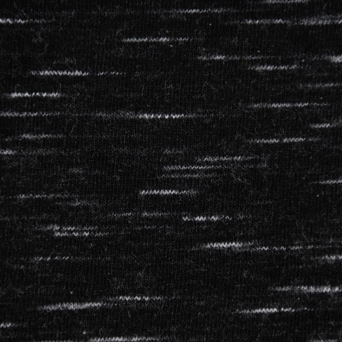 Rico Design Jersey Stoffabschnitt meliert schwarz weiß 80x100cm