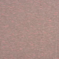 Rico Design Jersey Stoffabschnitt meliert taupe pink 80x100cm