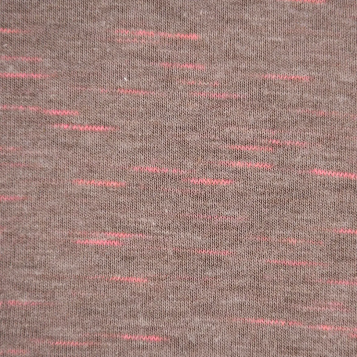 Rico Design Jersey Stoffabschnitt meliert taupe pink 80x100cm