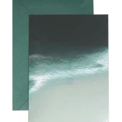Rico Design Kartenset Spiegelkarton dunkelgrün B6 20teilig