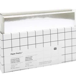 Rico Design Kartenset Spiegelkarton silberfarbig B6 20teilig