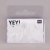 Rico Design Kerzenhalter für Geburtstagskerze Kunststoff 16 Stück transparent 1,7x0,7cm