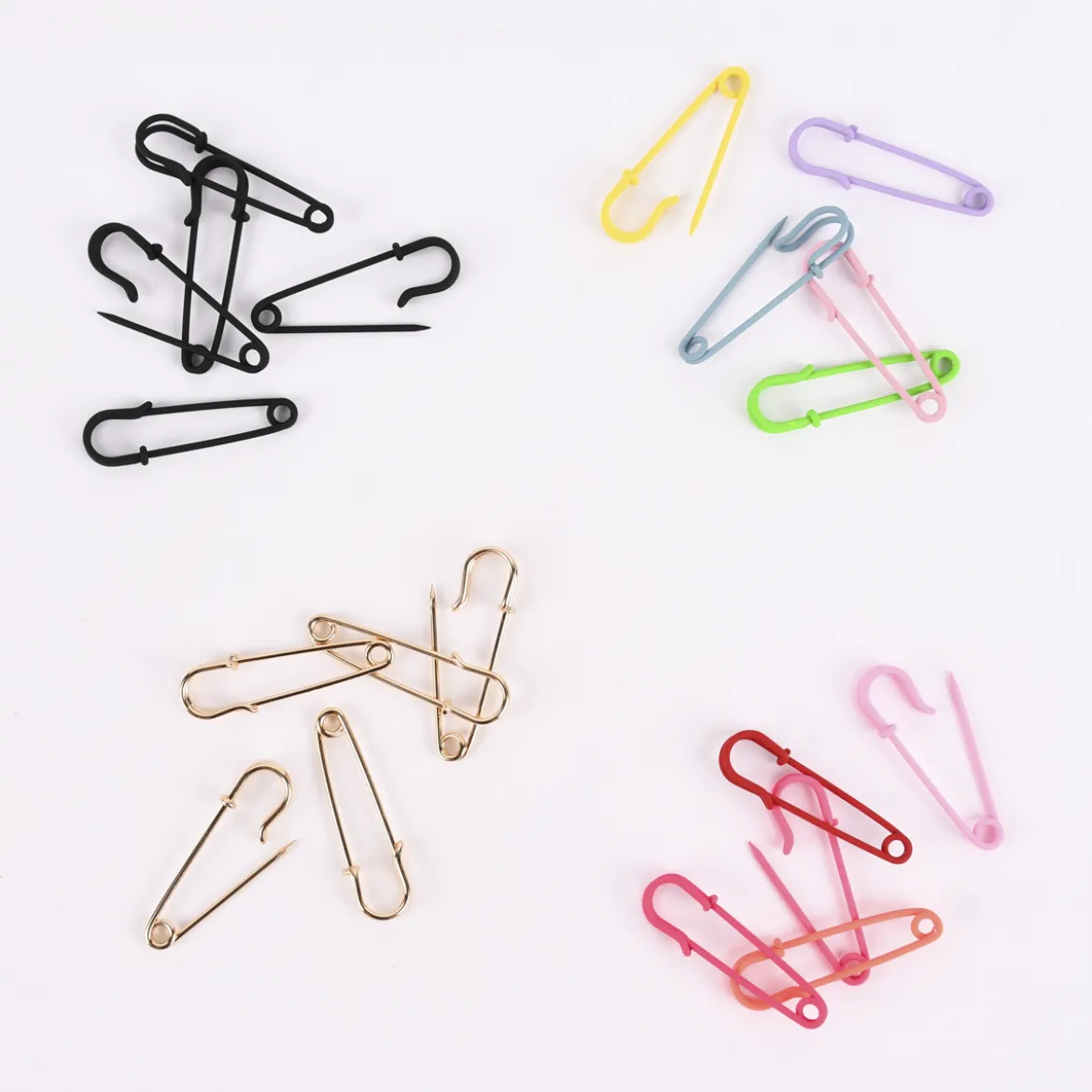 Rico Design Kiltnadel 3,8cm 5 Stück verschiedene Farben
