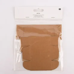Rico Design kleine Geschenkschachteln verschiedene Größen braun 6 Stück