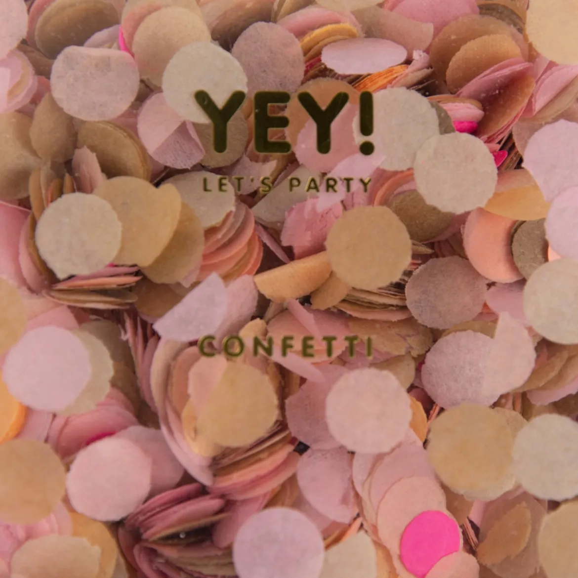 Rico Design Konfetti Farbmix rosa 20g