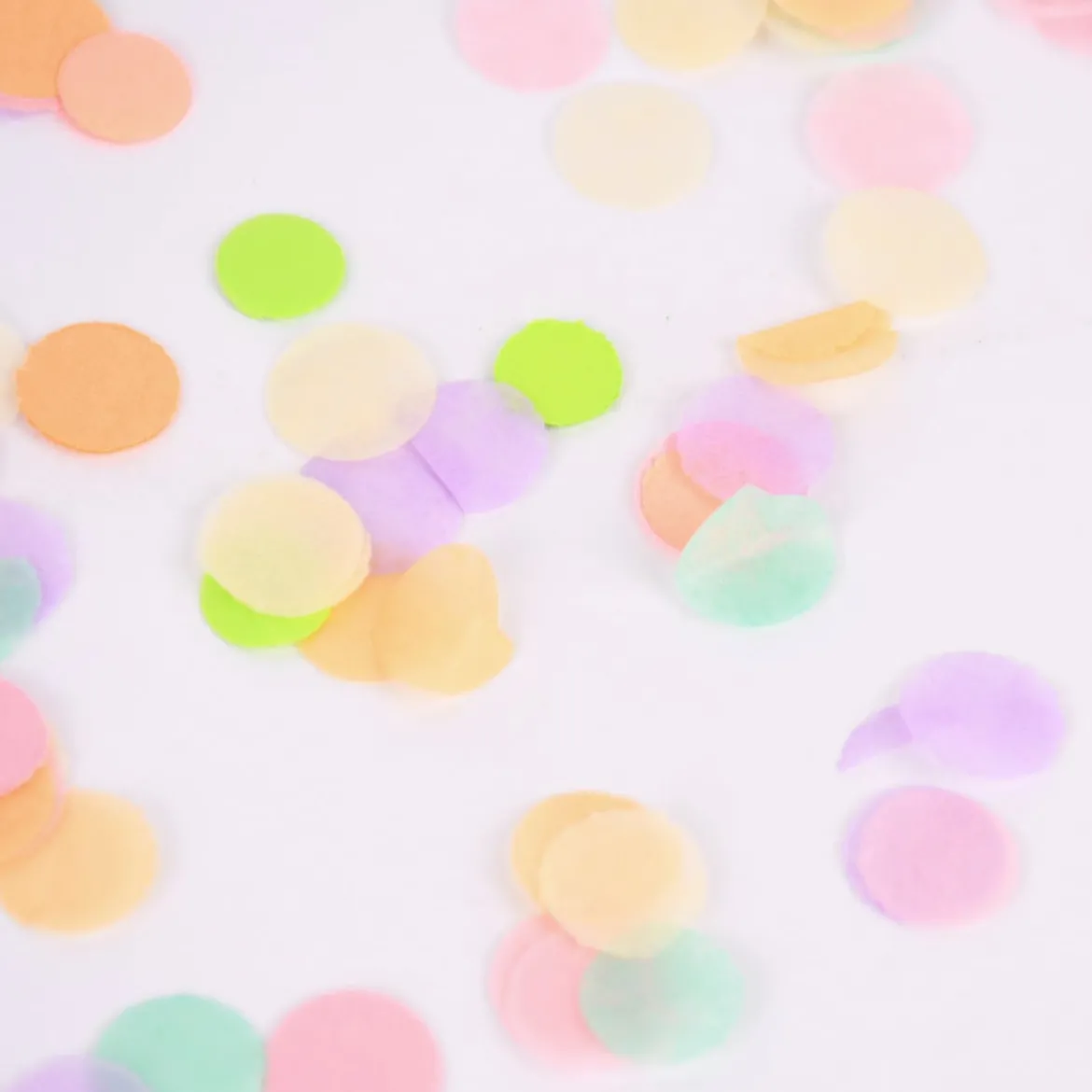 Rico Design Konfetti Regenbogen Farbmix pastell 20g