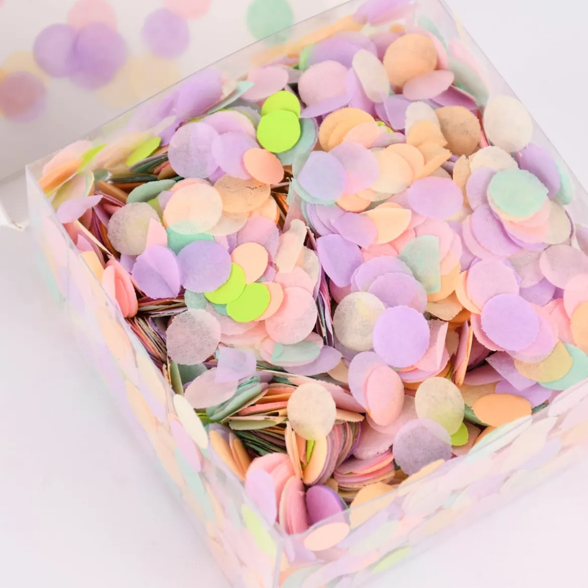 Rico Design Konfetti Regenbogen Farbmix pastell 20g