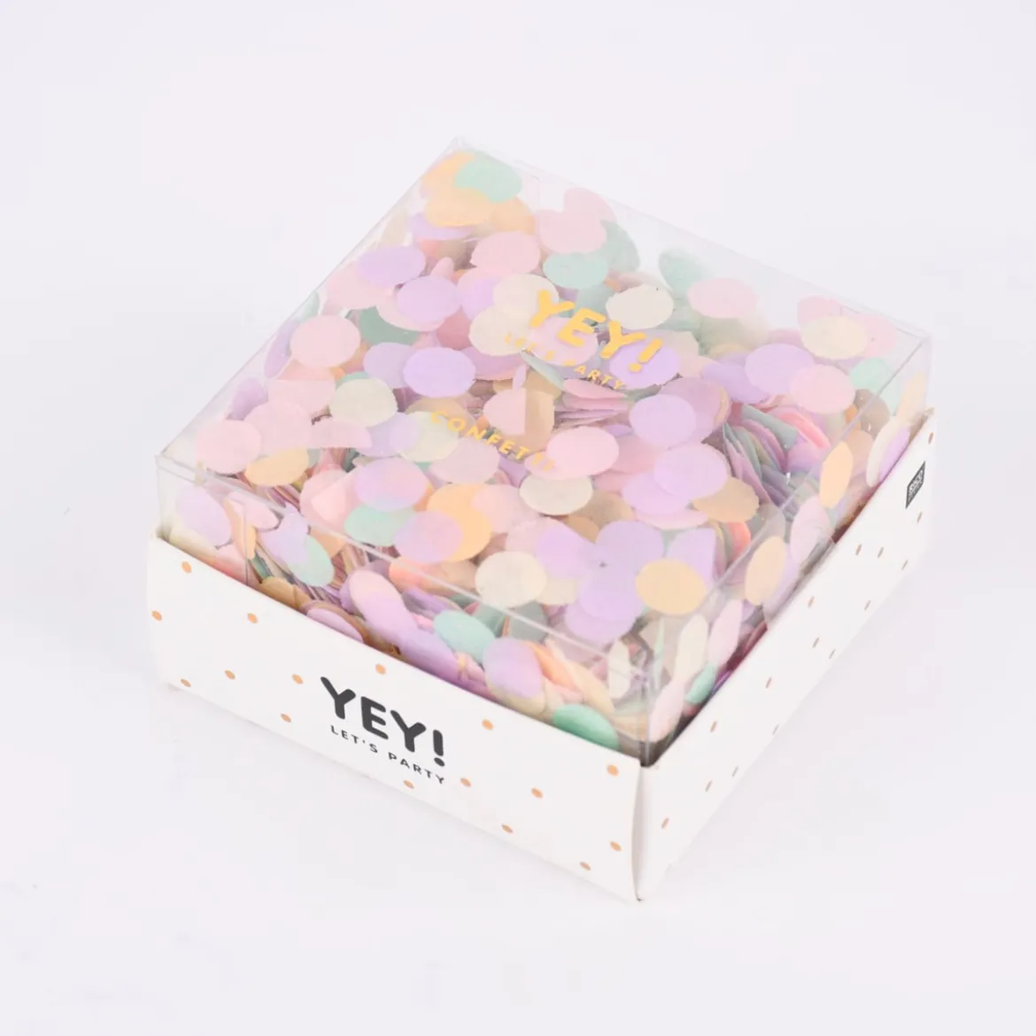 Rico Design Konfetti Regenbogen Farbmix pastell 20g