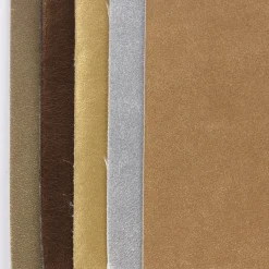 Rico Design Kunstleder Zuschnitte 5 Stück Metallictöne 14,8x21cm