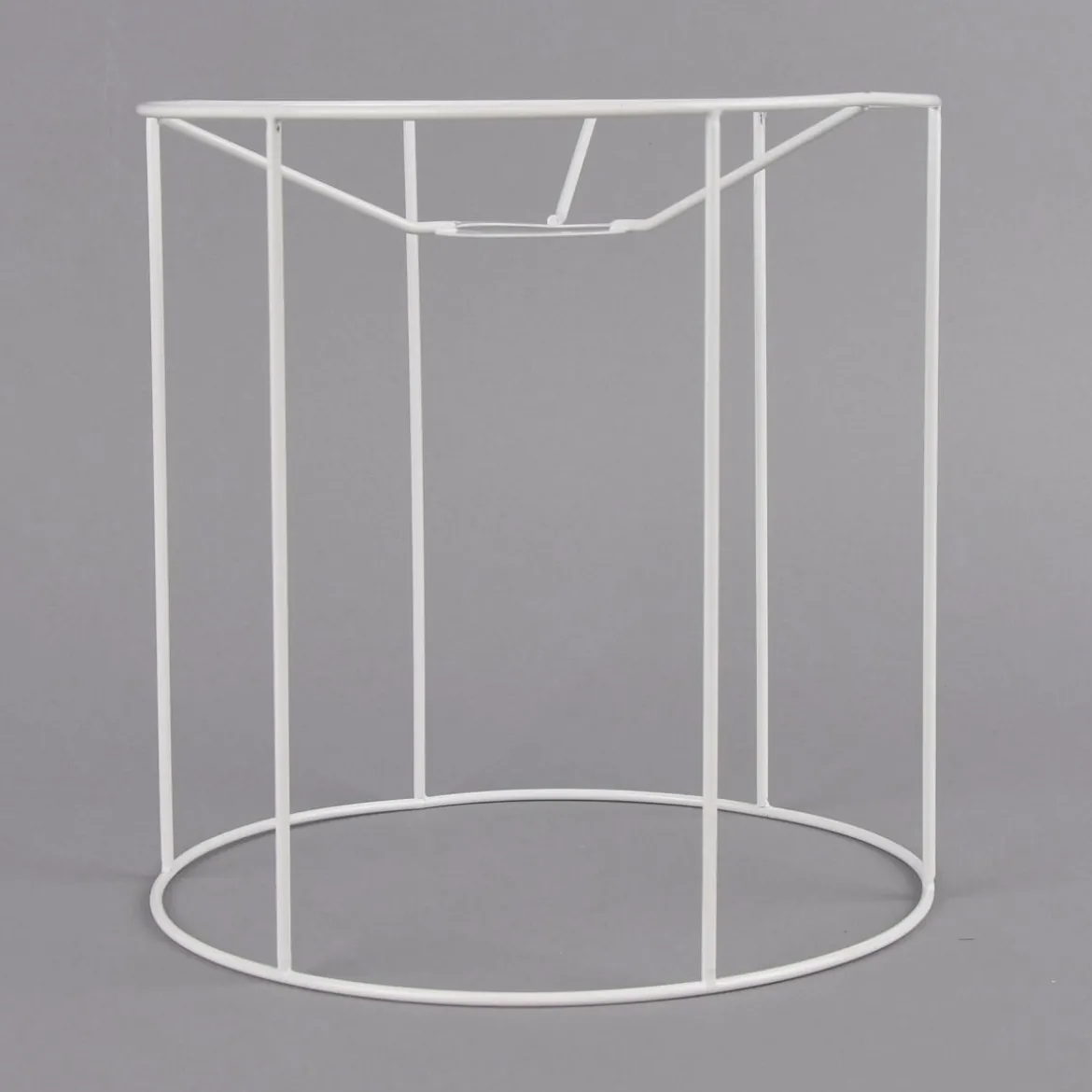 Rico Design Lampenschirm-Gestell Metall weiß 20x20cm