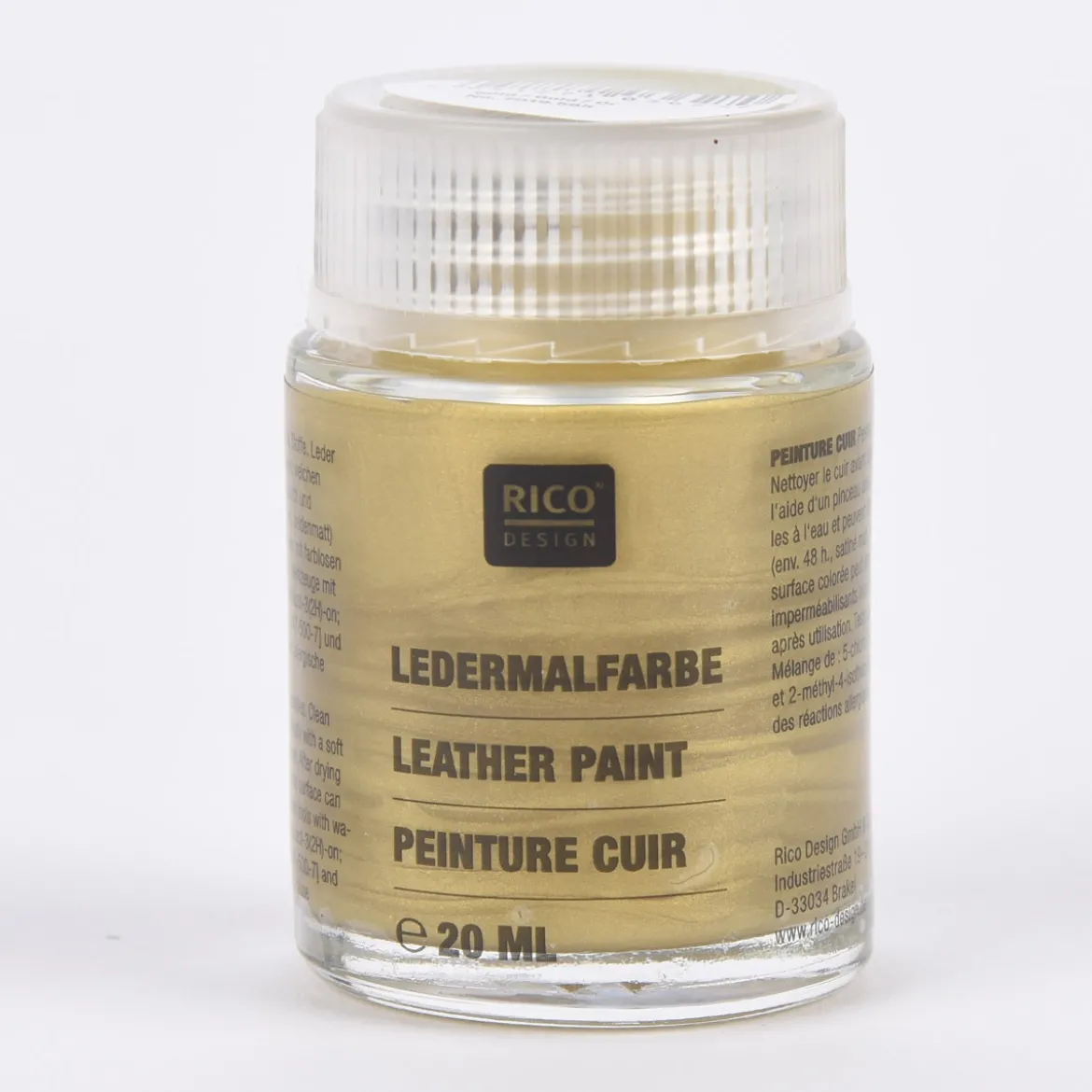 Rico Design Ledermalfarbe 20ml verschiedene Farben