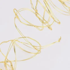 Rico Design LED Lichterkette goldfarbig 1,5 m 15 LEDs für Dekohaube