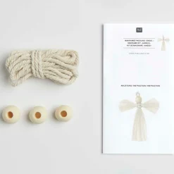 Rico Design Makramee Set Engel 3 Stück