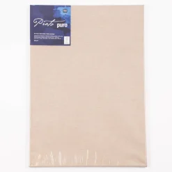 Rico Design Maler Leinwand blanko Leinen Canvas mit Keilrahmen natur 50x70cm
