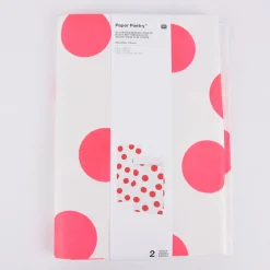 Rico Design Maxi Blockbodenbeutel L Punkte 60x28x17cm 2 Stück verschiedene Farben