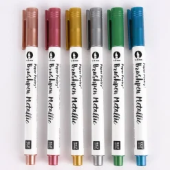 Rico Design Metallic Brushpen 1-5mm verschiedene Farben