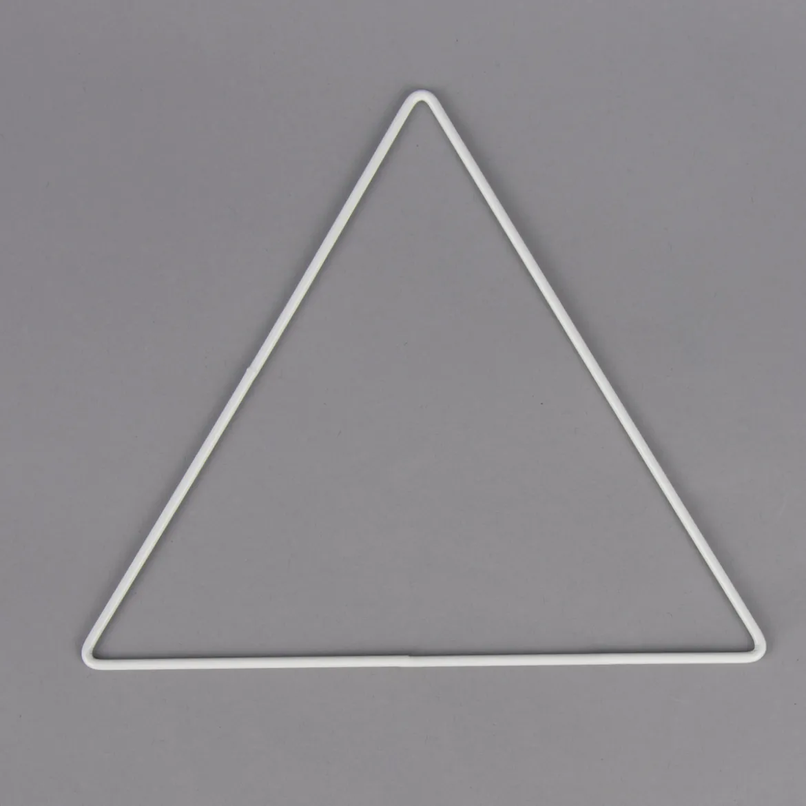 Rico Design Metallring Dreieck weiß verschiedene Größen