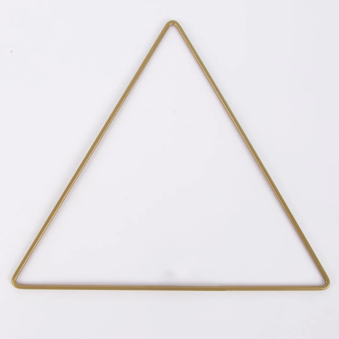 Rico Design Metallring Dreieck gold verschiedene Größen