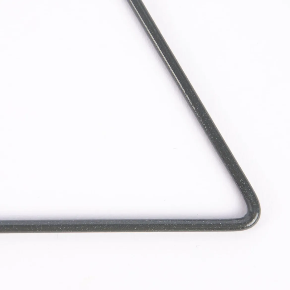 Rico Design Metallring Dreieck anthrazit verschiedene Größen