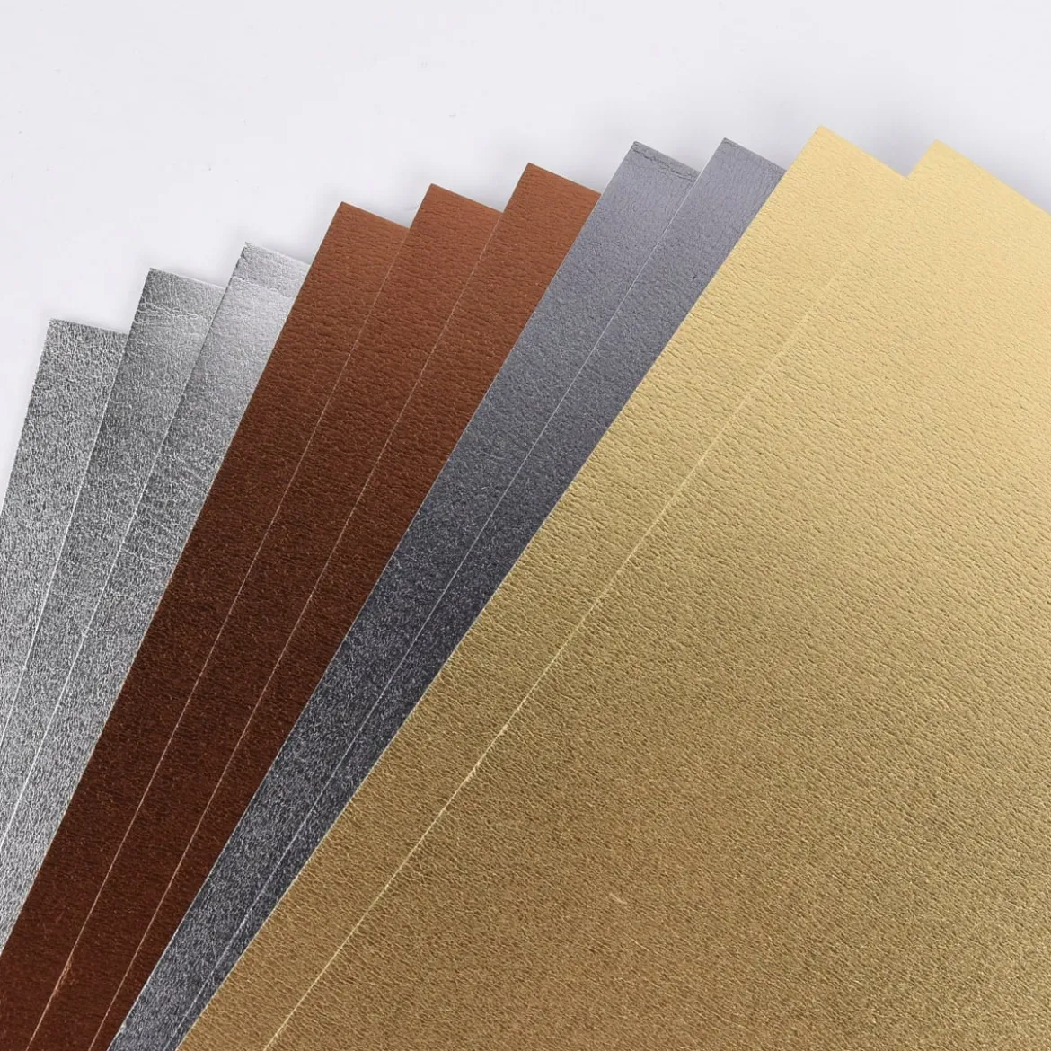 Rico Design Moosgummi Mix Metallic 2mm 20x30cm verschiedene Farben