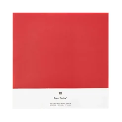 Rico Design Origami Papier 32 Blatt rot transparent 15x15cm