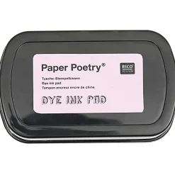 Rico Design Paper Poetry Tusche-Stempelkissen div. Farben 10x6cm