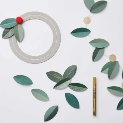 Rico Design Papierblätter grün 60 Stück