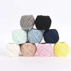 Rico Design Papierschnur 1mm 20m verschiedene Farben