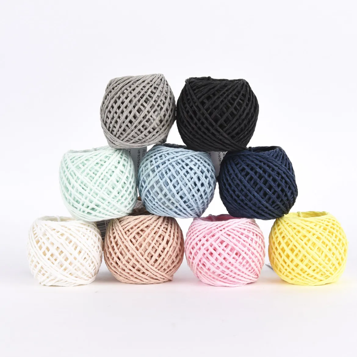 Rico Design Papierschnur 1mm 20m verschiedene Farben