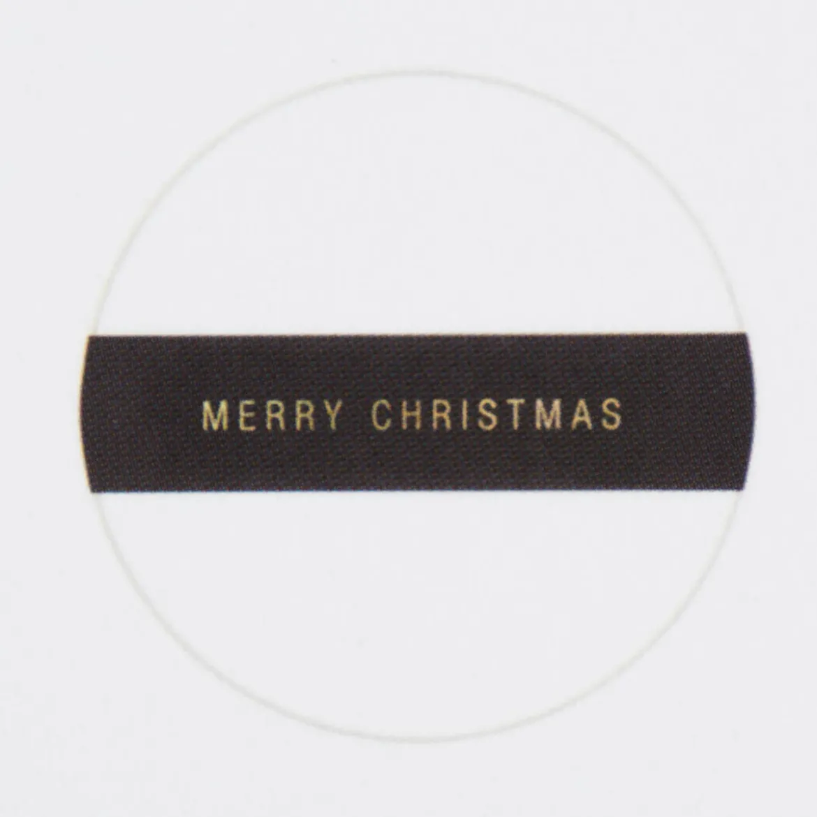 Rico Design Papierstreifen für Ring Weihnachten Kraftpapier schwarz goldfarbig 3 Stück 42x7cm